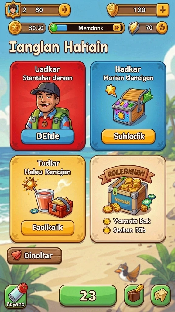Berbagai pilihan tema permainan slot yang unik.