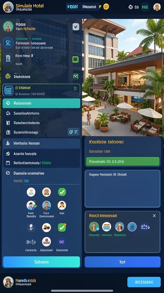 Tampilan antarmuka yang menarik dan user-friendly.