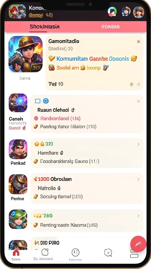 Berbagai pilihan permainan slot yang seru.