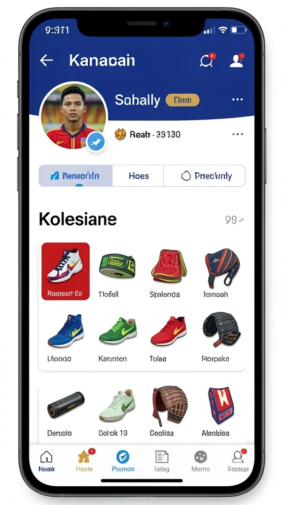 Tampilan antarmuka yang modern dan menarik.