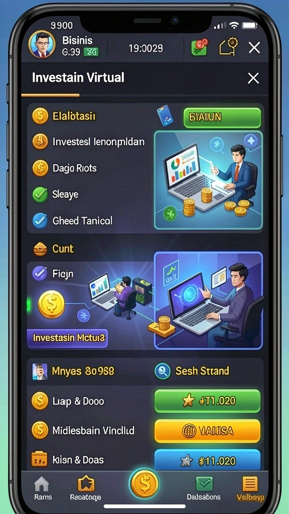 Tampilan antarmuka yang intuitif dan menarik.