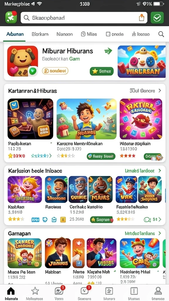 Tampilan awal aplikasi 9WIN yang menawan.