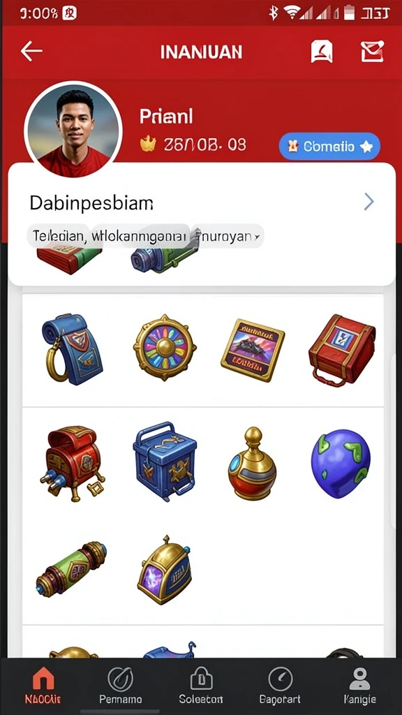 Tampilan antarmuka AYUWIN yang menarik dan mudah dipahami.