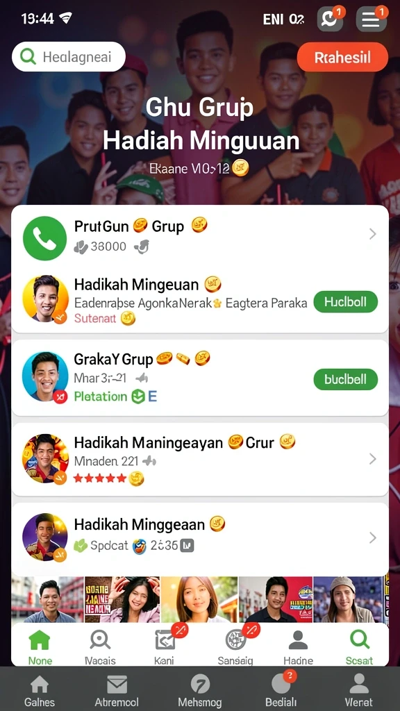 Tampilan awal BATA123 yang menarik dan intuitif.