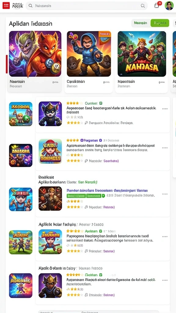 Beragam pilihan permainan slot yang seru dan menarik.
