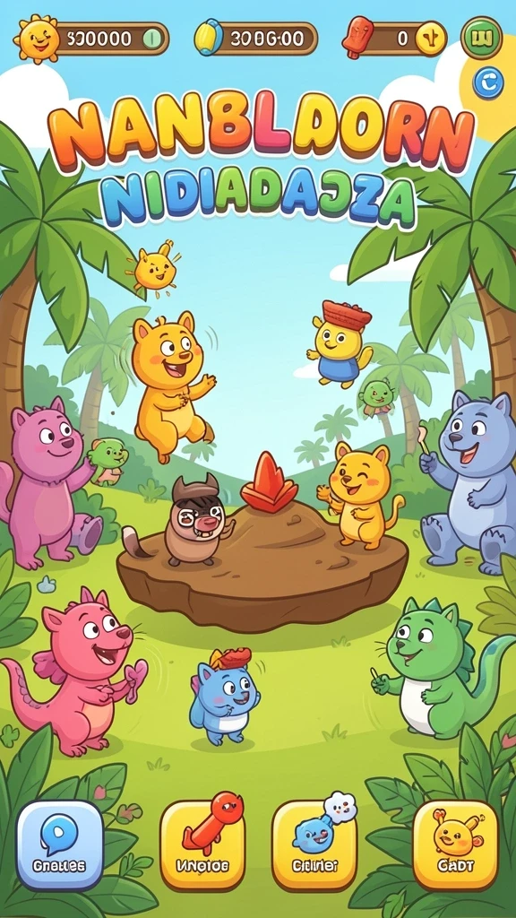 Tampilan awal CUCUTOTO yang menarik dan warna cerah.