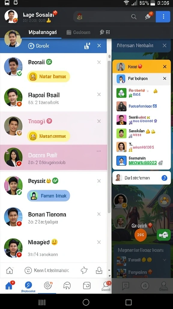 Screenshot 1: Tampilan antarmuka yang menarik.