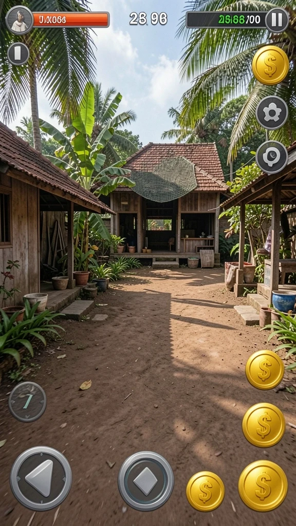 Tampilan awal aplikasi EXOTOTO yang menarik.