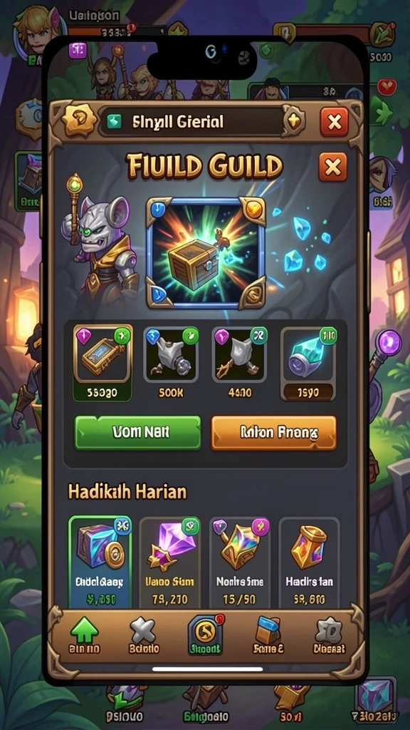 Gameplay yang seru dan penuh tantangan.
