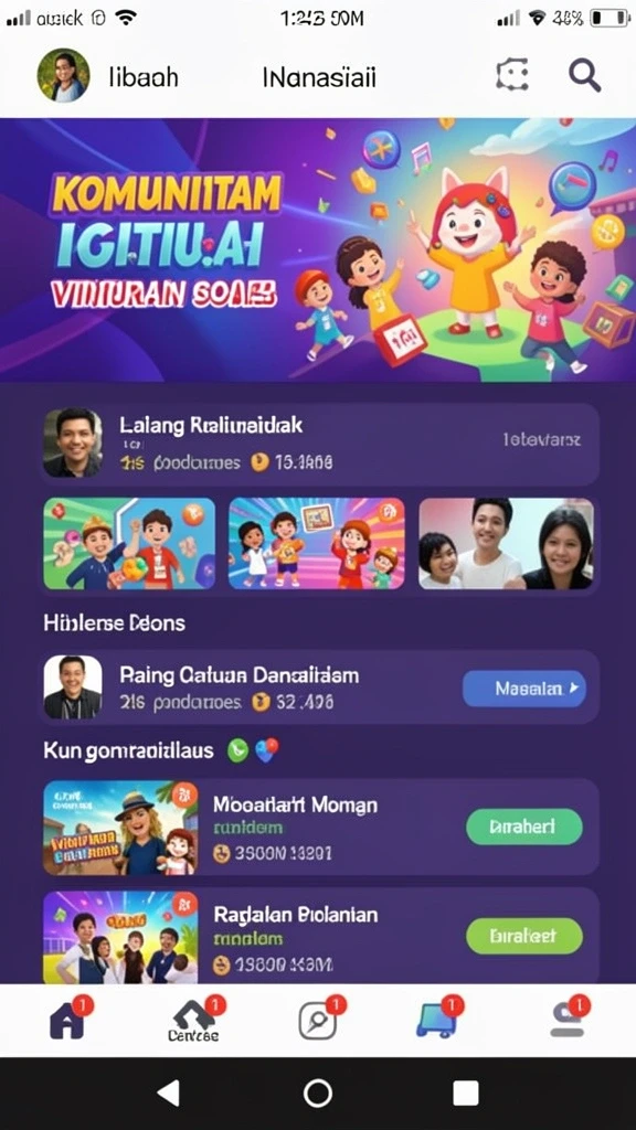 Fitur bonus harian yang menggiurkan untuk pemain.