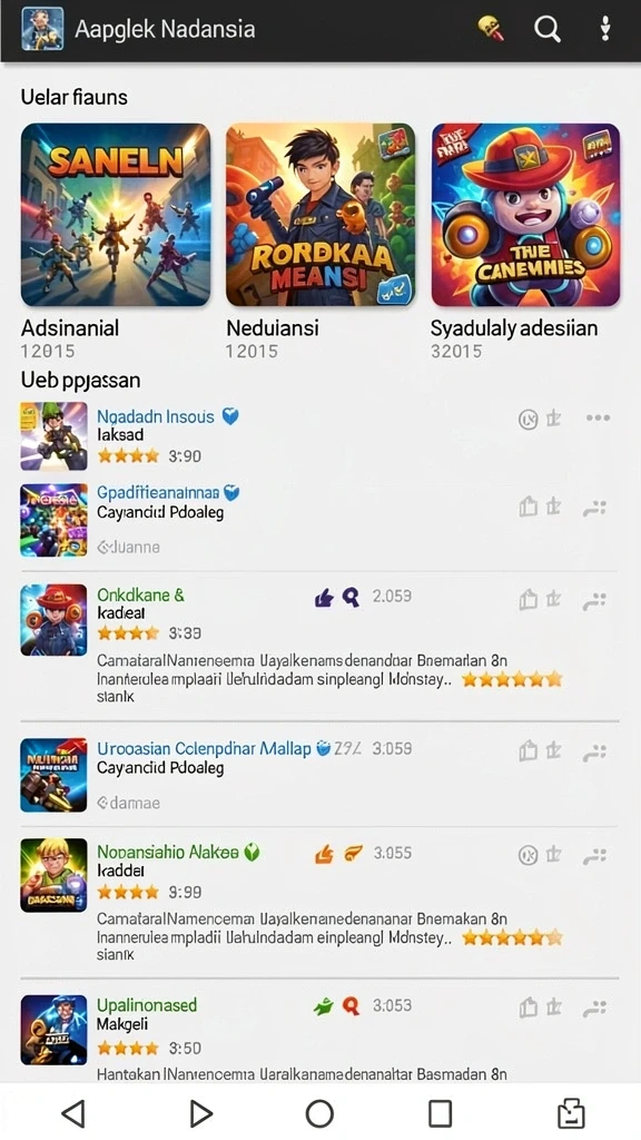 Tampilan antarmuka yang sederhana dan intuitif.