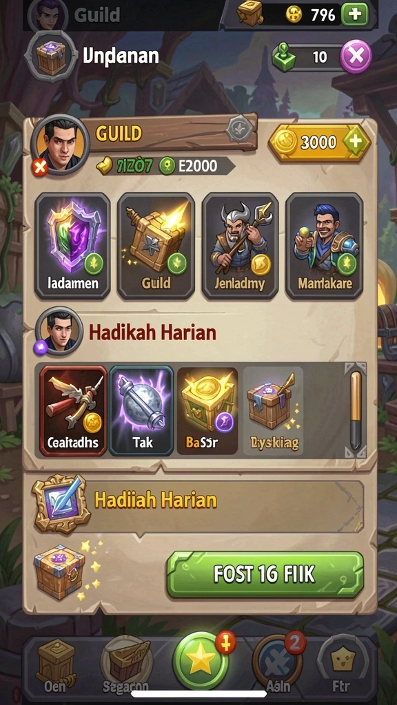 Tantangan level baru yang menantang pemain.
