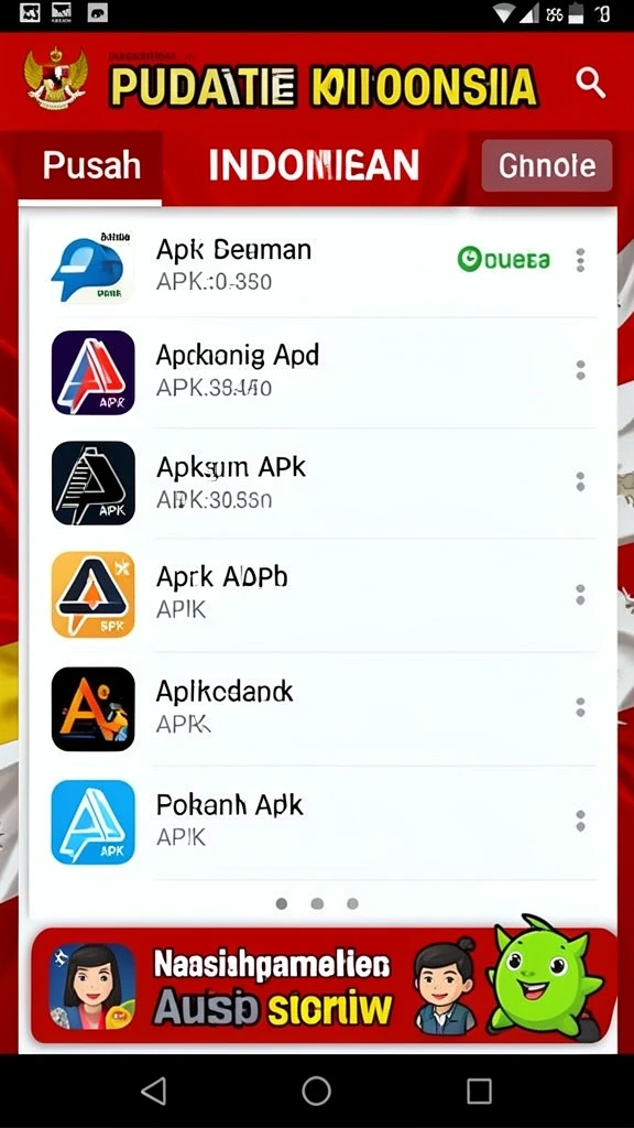 Screenshot menunjukkan fitur bonus yang menarik.