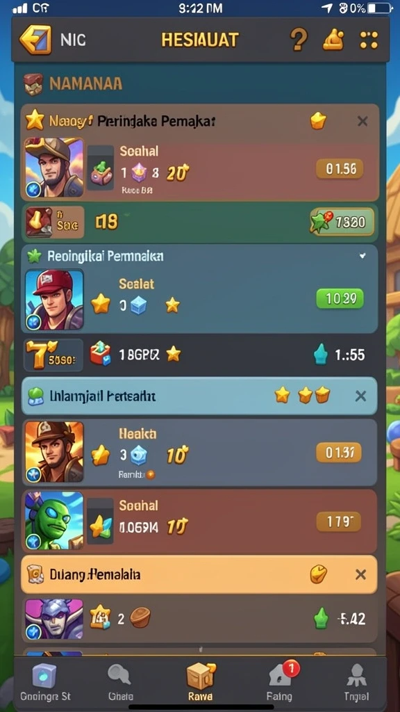 Screenshot menampilkan aksi seru dalam permainan.