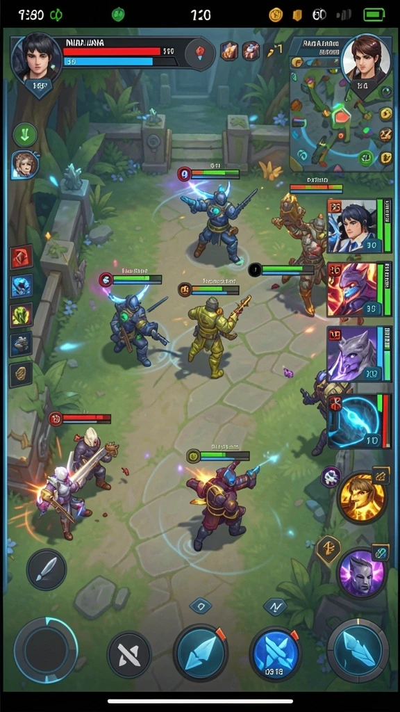 Screenshot menggambarkan grafis menawan dari game.
