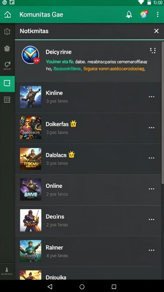 Berbagai pilihan permainan slot dengan tema beragam.