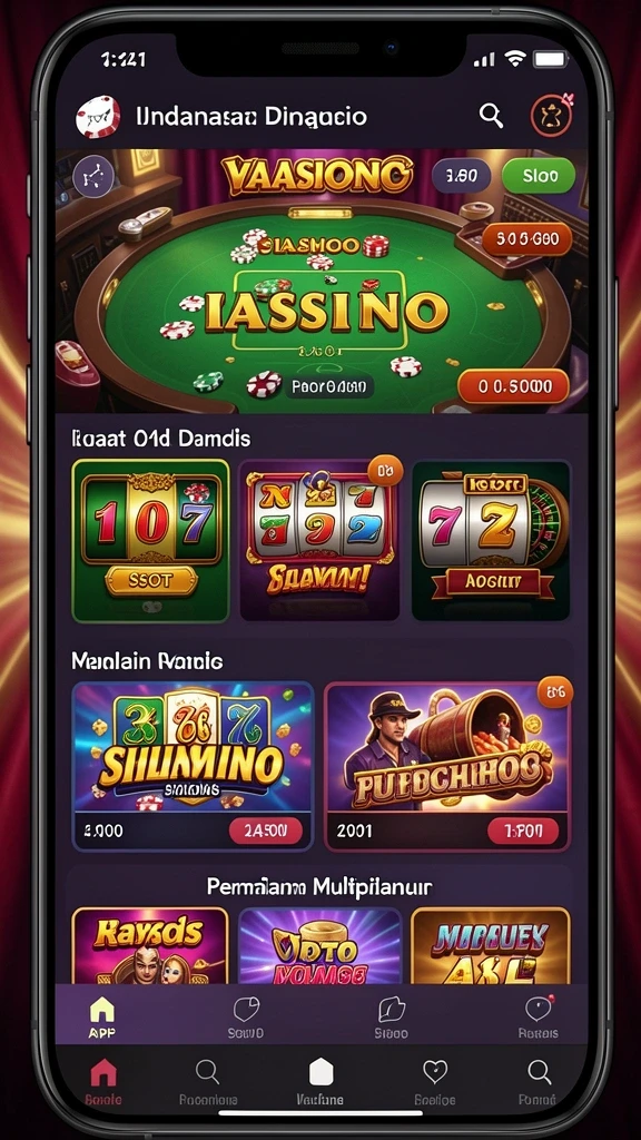 Tampilan antarmuka LUCKYRP yang menarik dan intuitif.