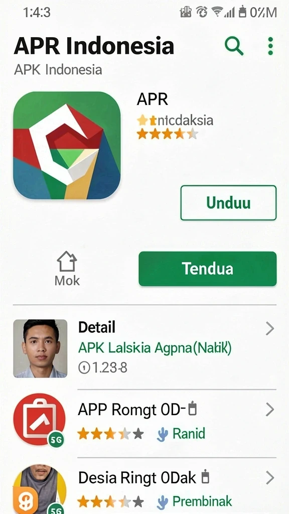 Tampilan level pertama yang menarik dan penuh warna.