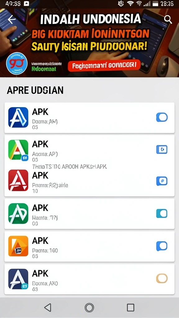 Tampilan antarmuka yang menarik dan user-friendly.