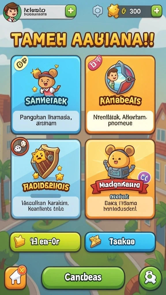 Beragam mode permainan untuk semua kalangan.