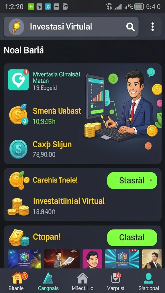 Tampilan antarmuka yang user-friendly dan menarik.