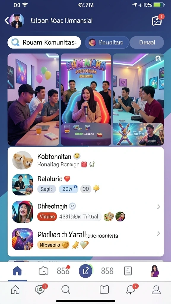Tampilan antarmuka yang menarik dan intuitif.
