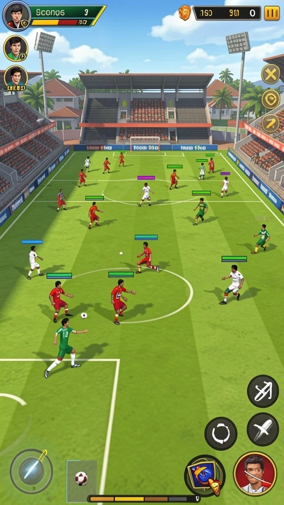 Screenshot level baru yang menarik dan menantang.