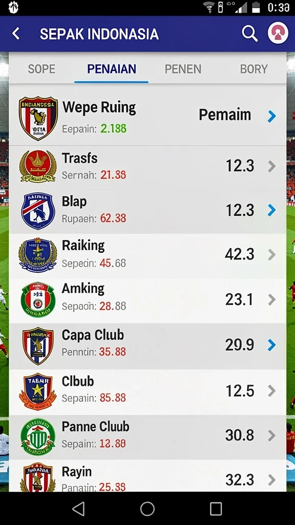 Tampilan antarmuka yang ramah pengguna dan mudah dinavigasi.