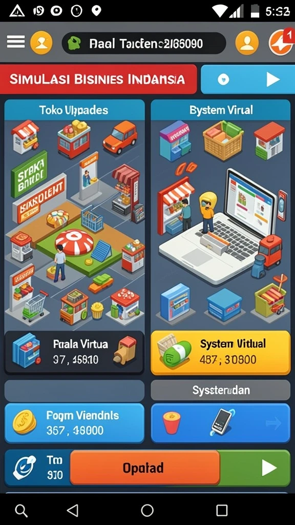 Grafis yang memukau dan detail membuat pengalaman bermain semakin seru.