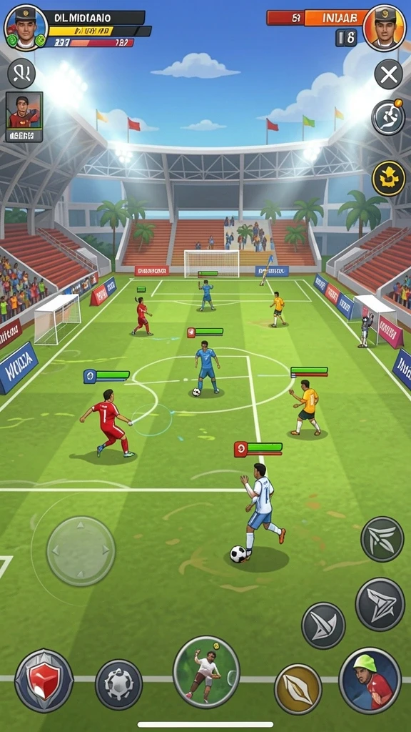 Fitur multiplayer yang seru dan kompetitif.