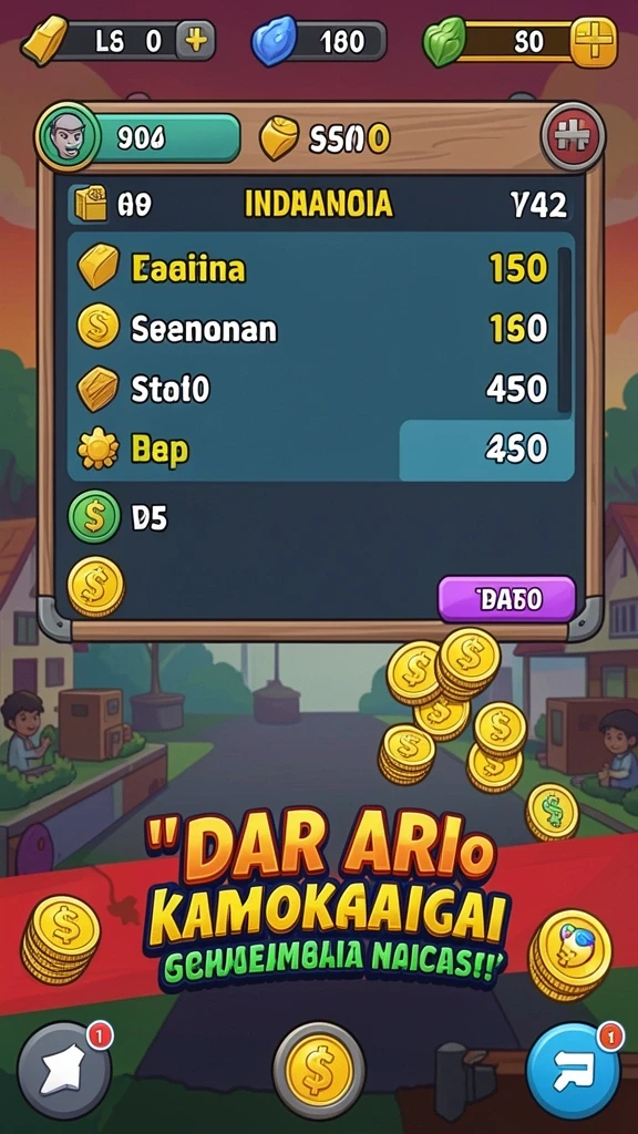 Berbagai mode permainan yang seru untuk dicoba.