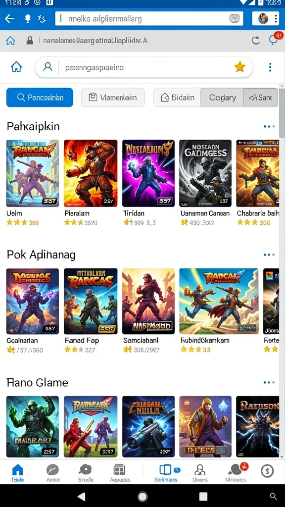 Tampilan antarmuka yang intuitif dan menarik.