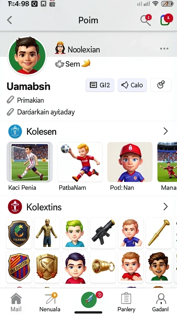 Meja permainan yang terlihat profesional dan realistis.