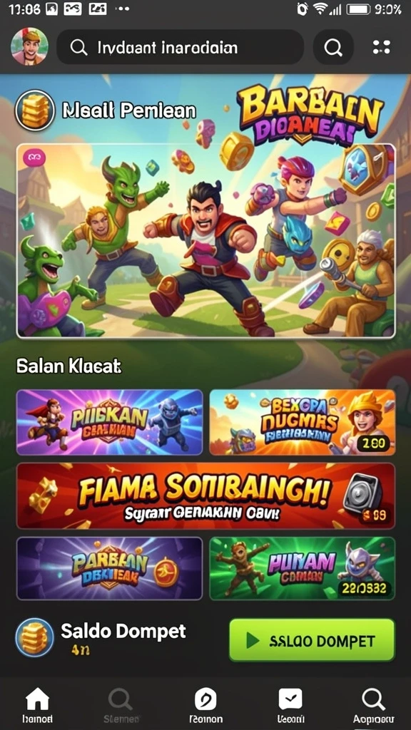 Grafis yang memukau dan efek suara yang keren.