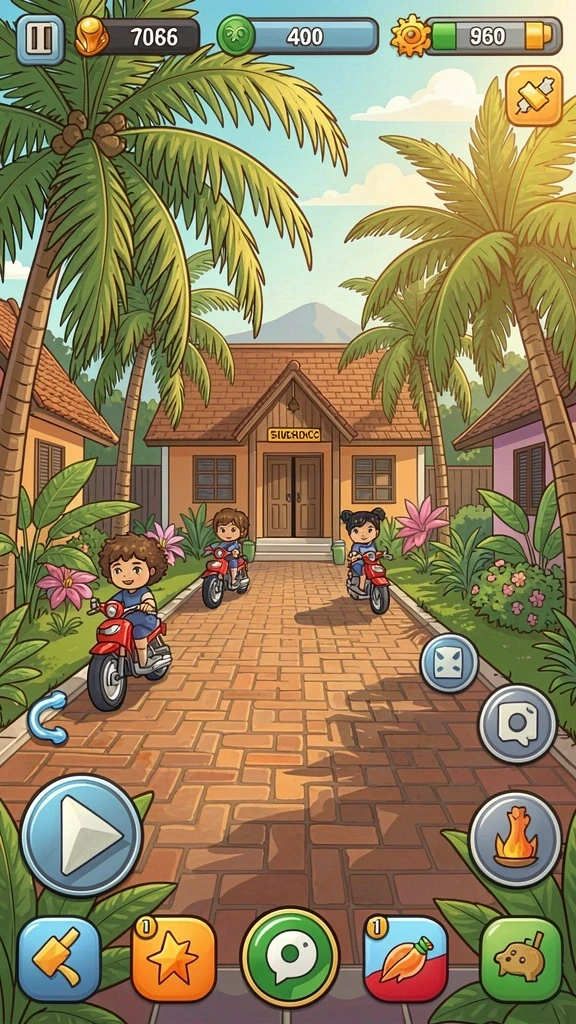 Screenshot ZORO77 memperlihatkan tantangan level yang menarik.